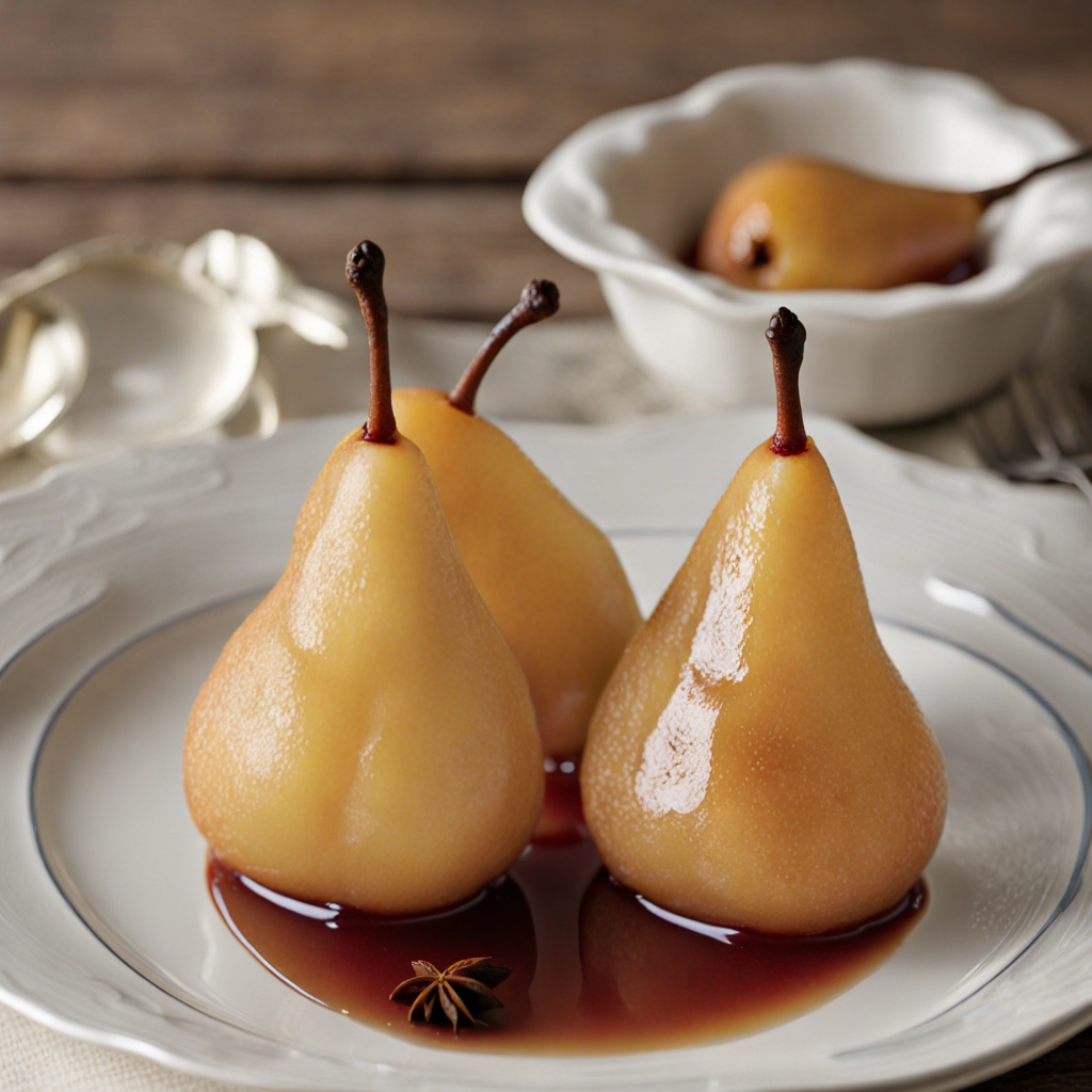 Poached Pears