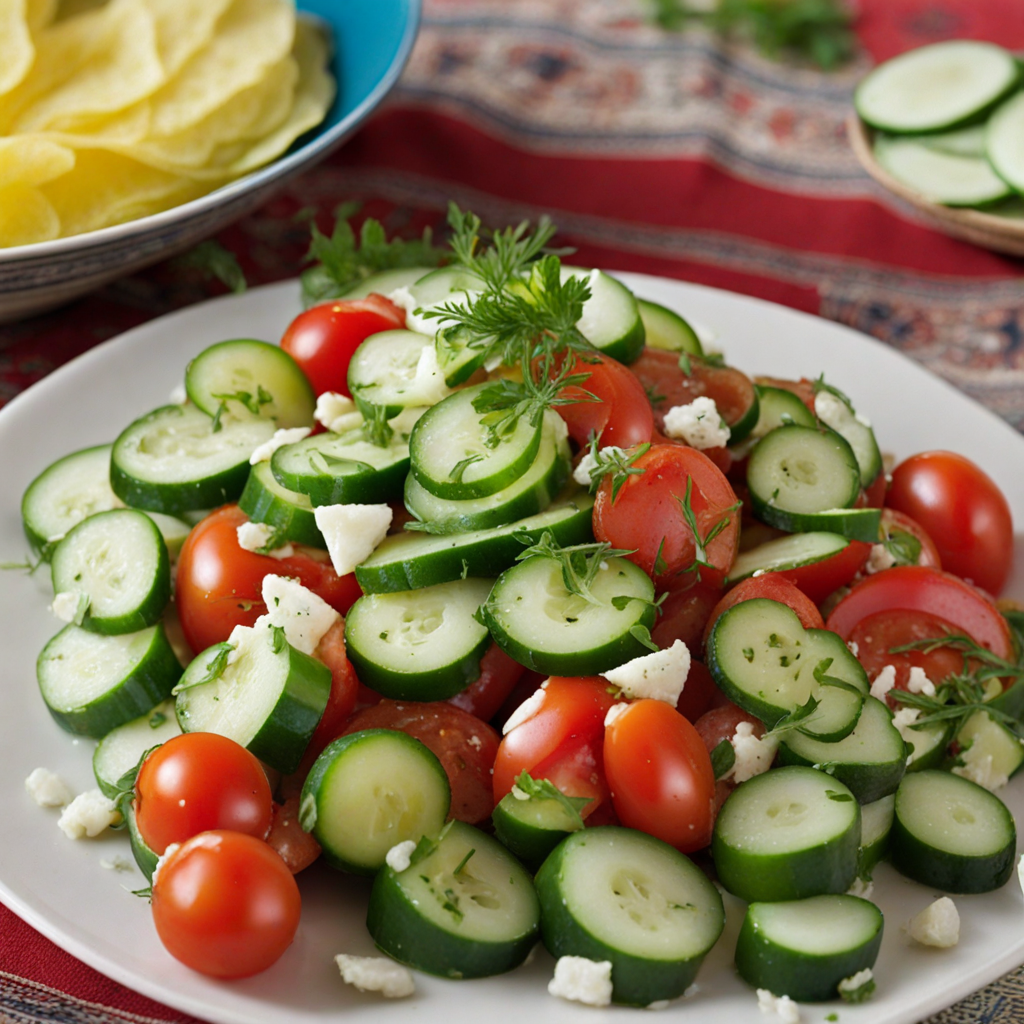 Tomato and Cucumber Salad