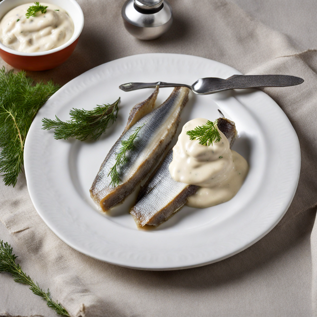 Estonian Herring with Sour Cream