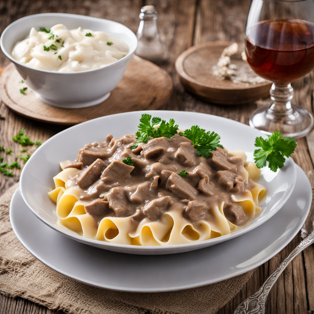 Beef Stroganoff