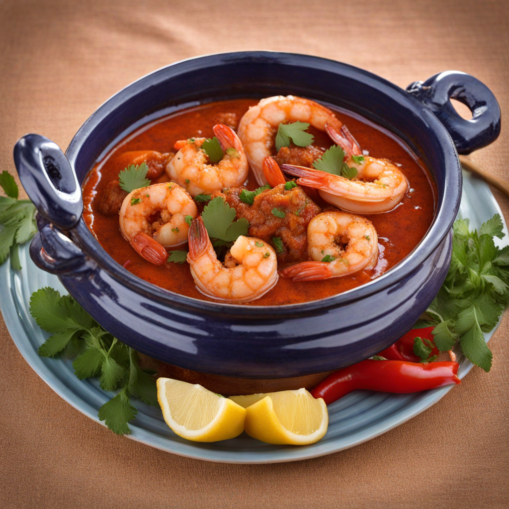 Spicy Shrimp Tagine