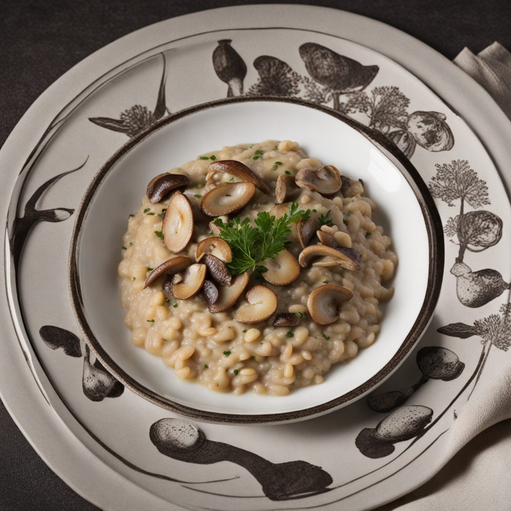 Barley and Mushroom Risotto