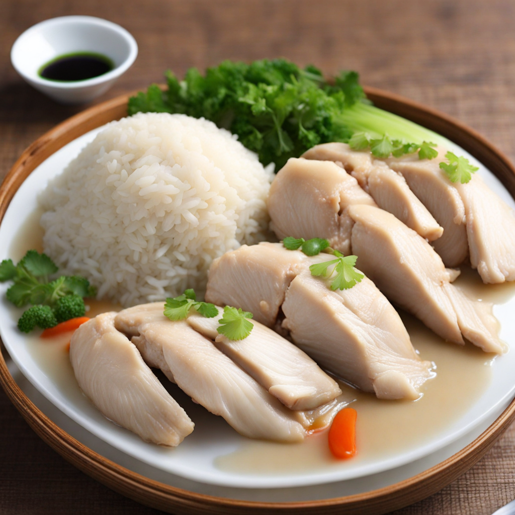 Hainanese Chicken Rice