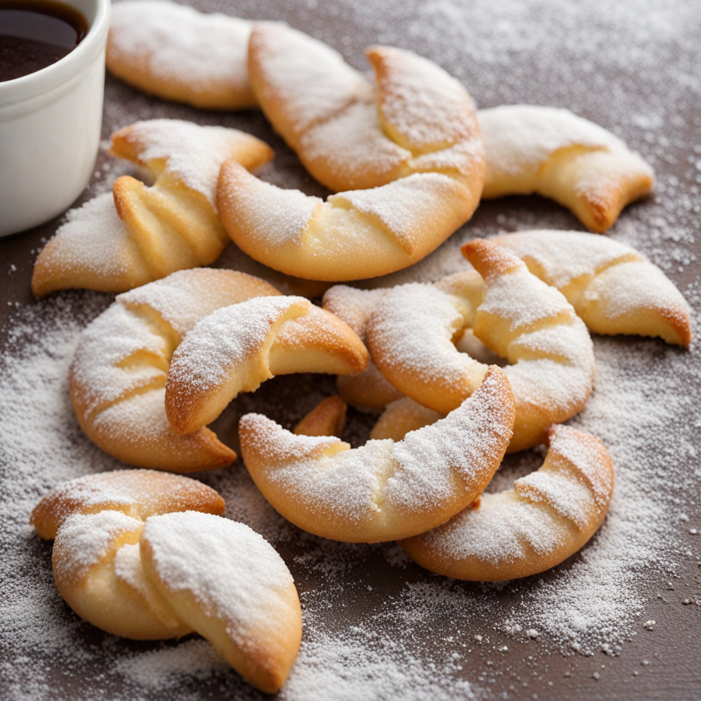 Slovenian Vanilla Crescents