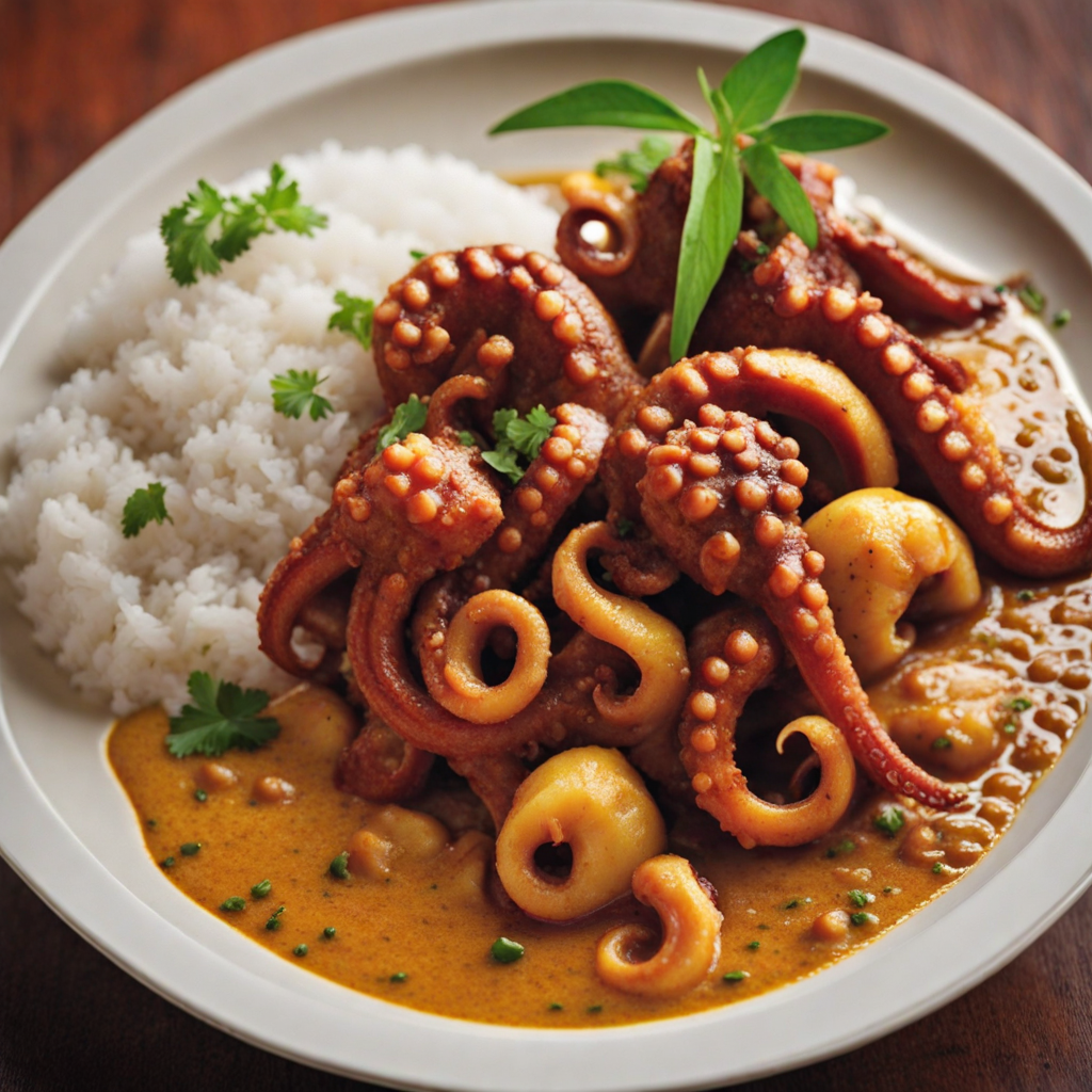 Octopus Curry