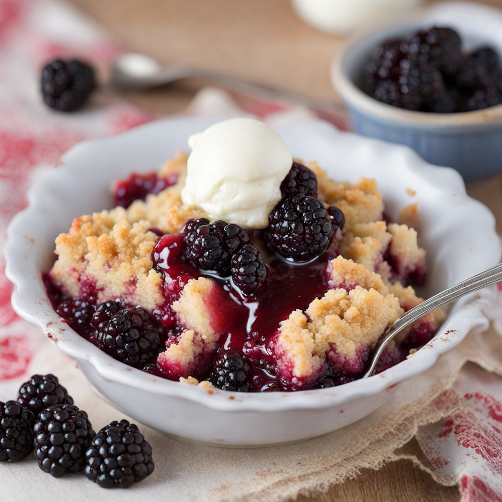 Blackberry Crumble