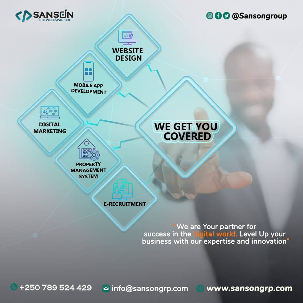 Sansongroup: Elevating Your Digital Presence in Rwanda.