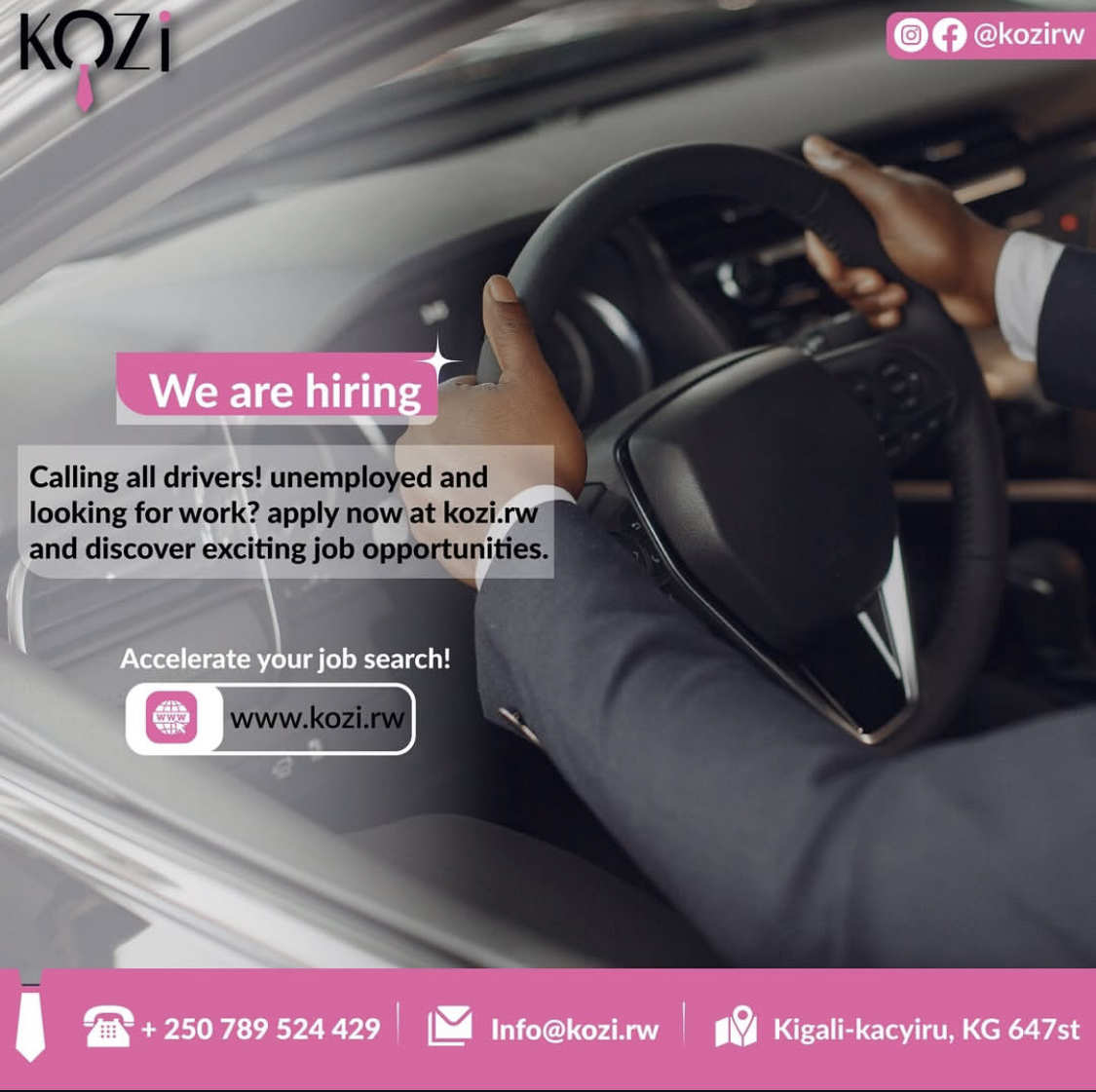 How Kozi Makes Finding Trusted Drivers in Rwanda Easy and Reliable