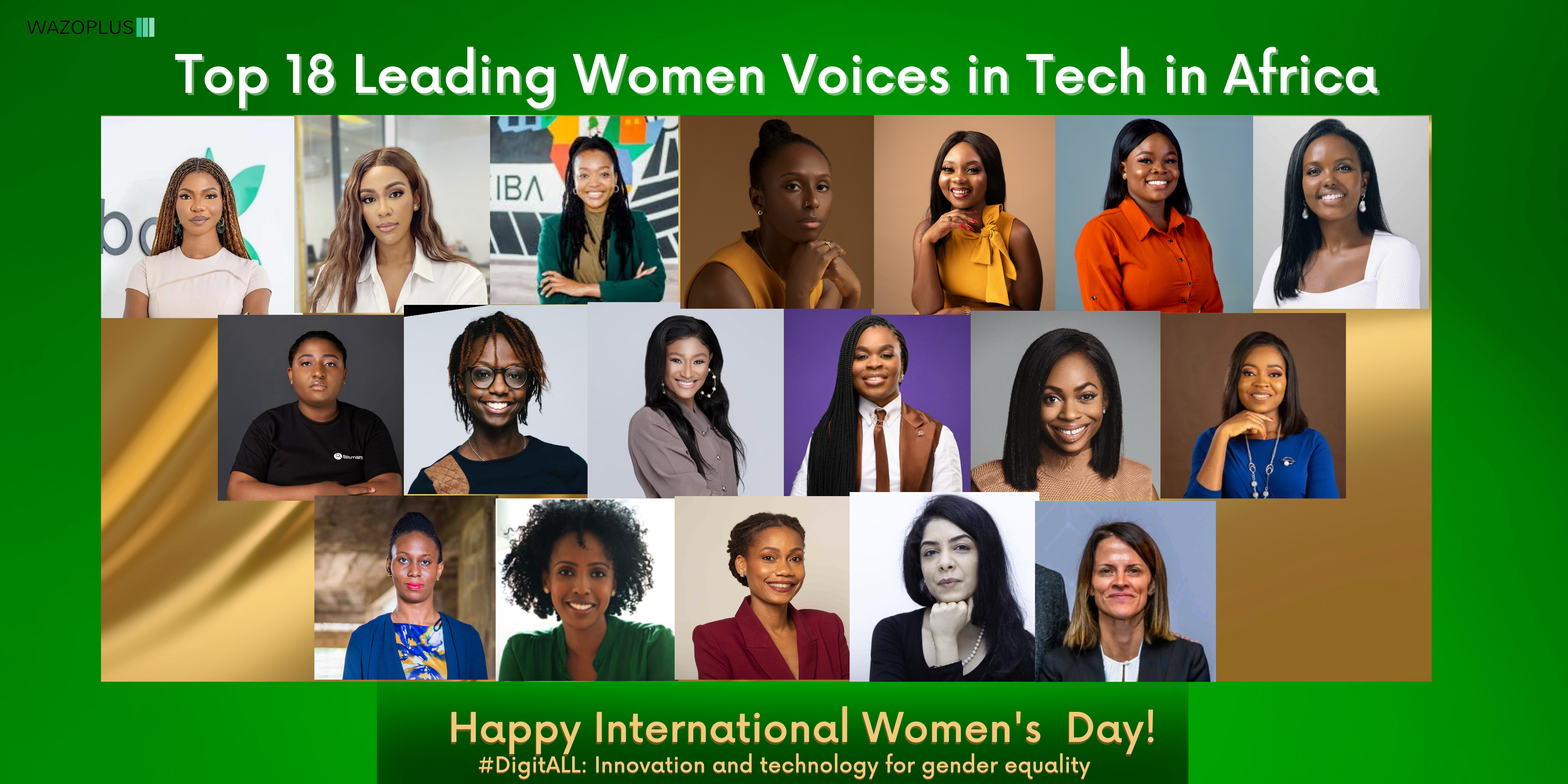 Top 18 Leading Women Voices in Tech in Africa