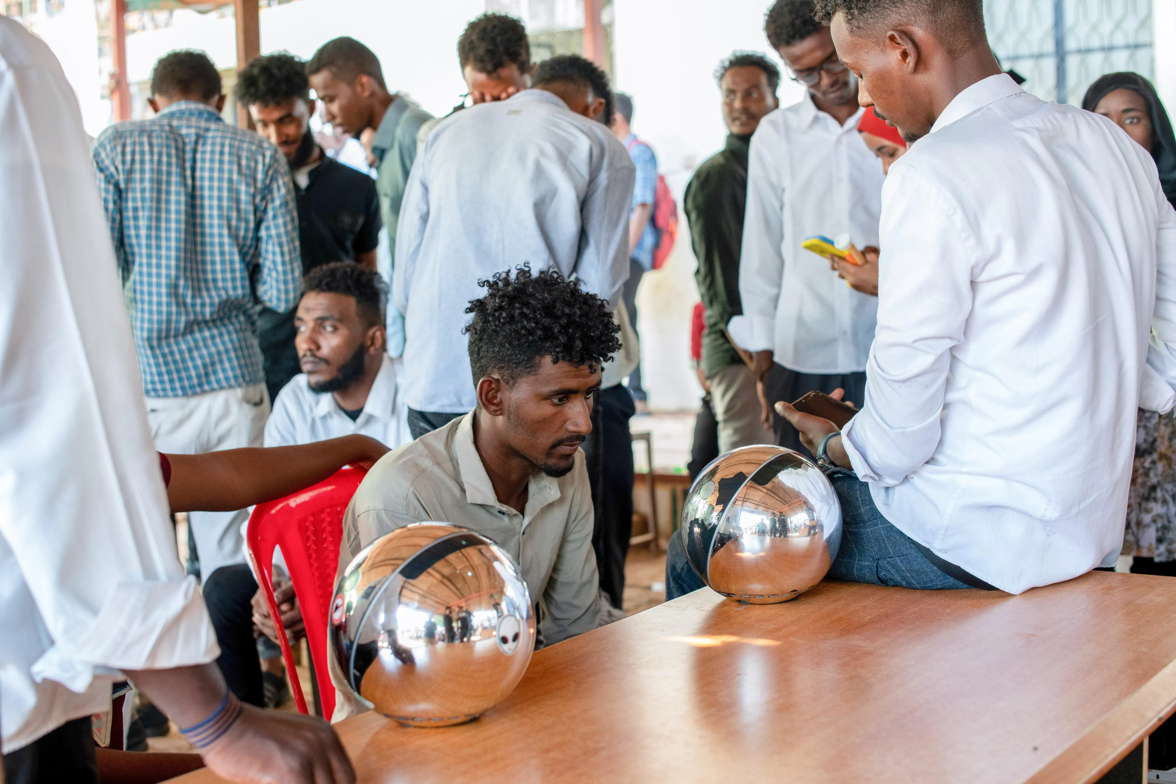 Why are people lining up for Worldcoin eyeball scans? “Easy $50”