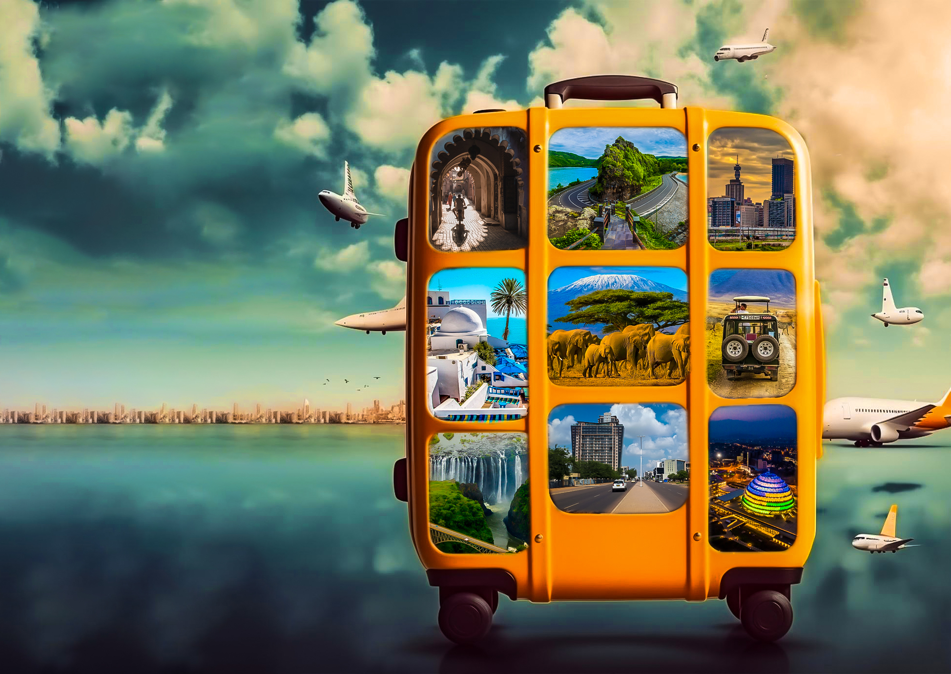 bird's TEN X SERIES: Top tourist destinations in Africa