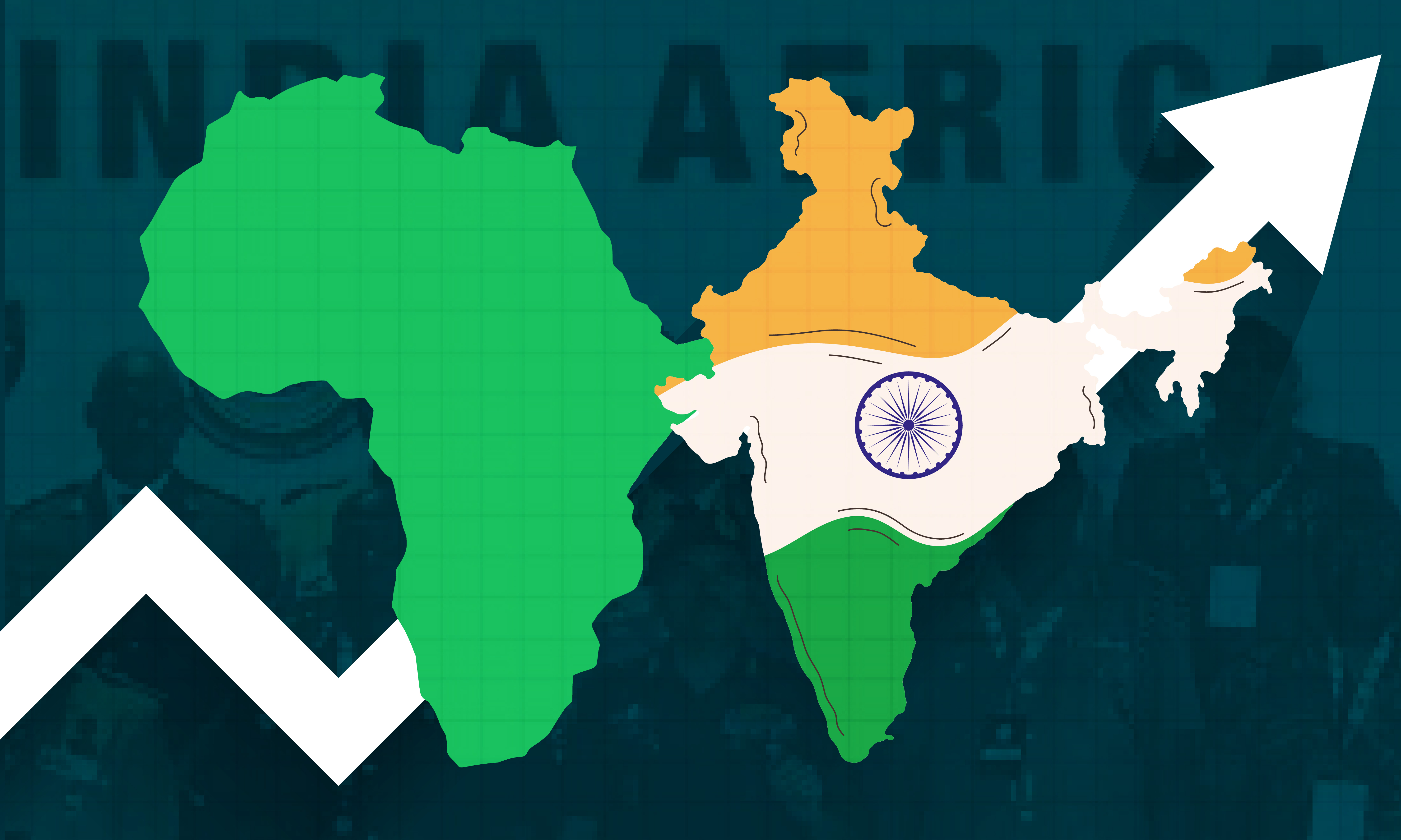 Africa is fueling India's economic ambitions 🌍 🫱🏽‍🫲🏿 🇮🇳