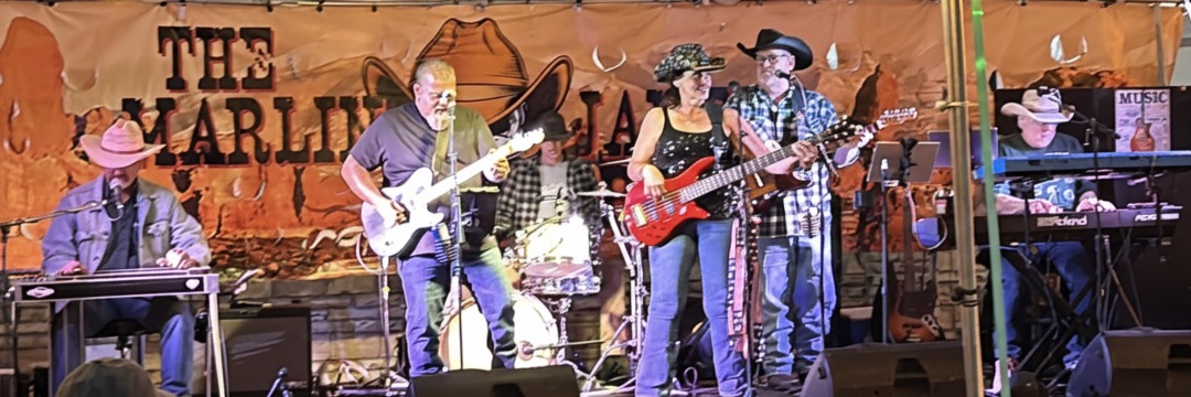 The Marlin James Band background