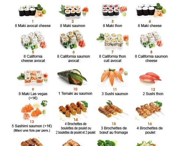 MENU MIDI 2 CHOIX