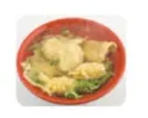 H4. Soupe raviolis crevettes (6 pièces)