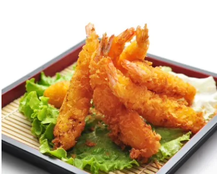PC10 Tempura crevettes avec sauce chili