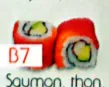 B7 saumon thon surimi avocat 