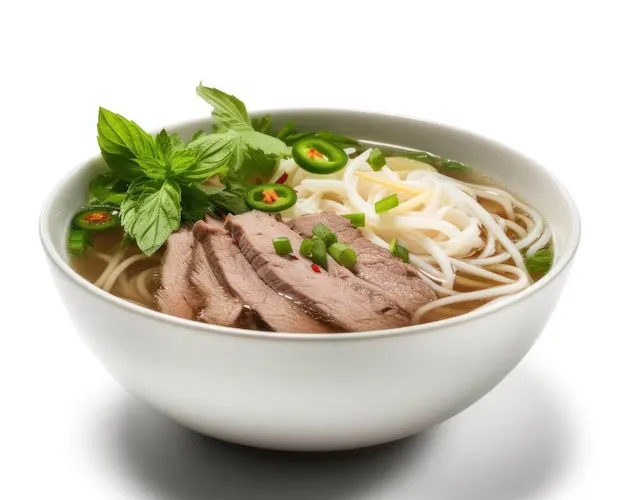 soupe de nouilles au boeuf 