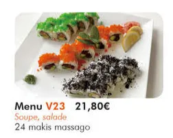 Menu V23