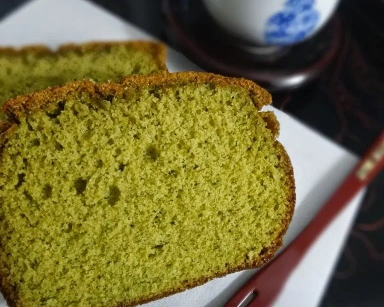 Gateau Japonais au The Vert