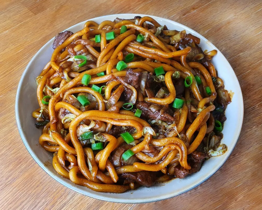 41B Udon saute au boeuf