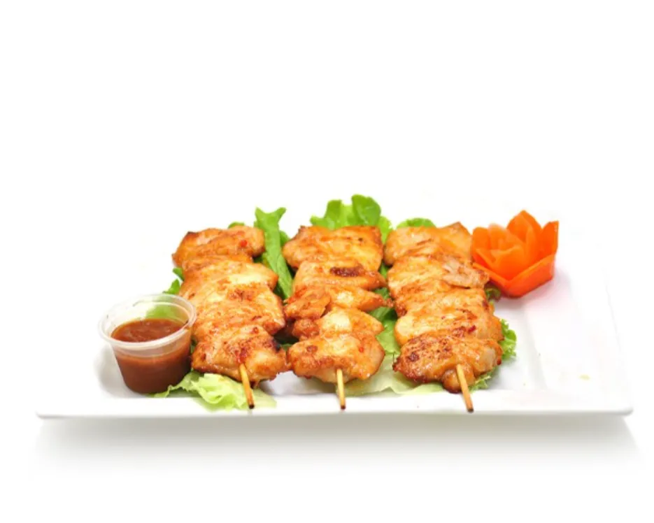 50. POULET EN BROCHETTES