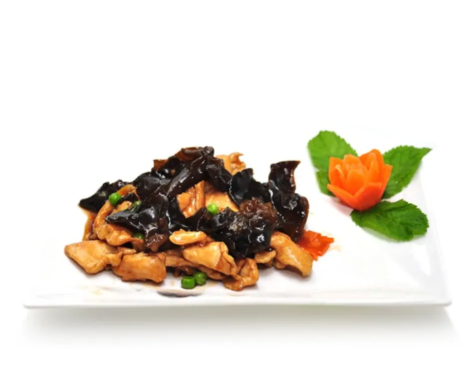 55. POULET AUX CHAMPIGNONS NOIRS