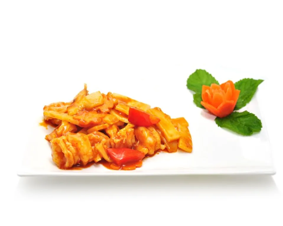 31. CREVETTES A LA SAUCE SATE