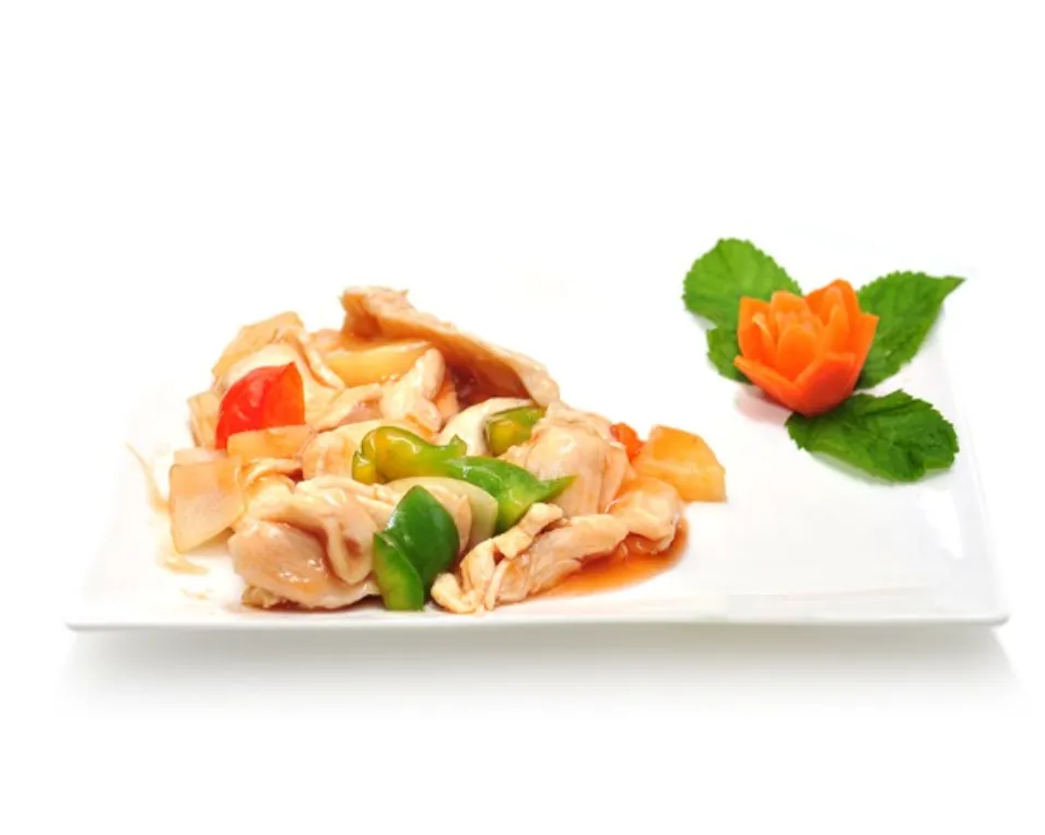 69. POULET A LA SAUCE AIGRE-DOUCE