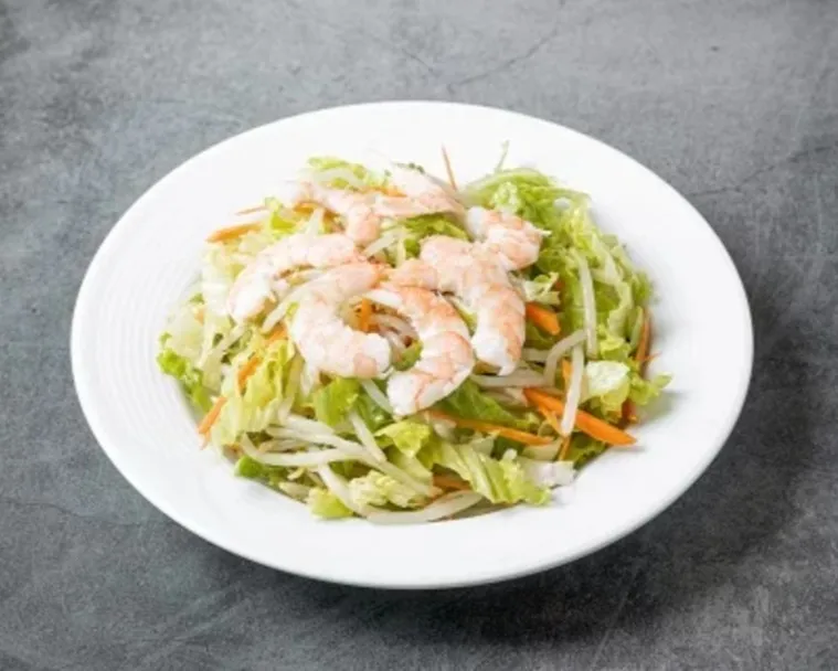 18. Salade de soja aux crevettes