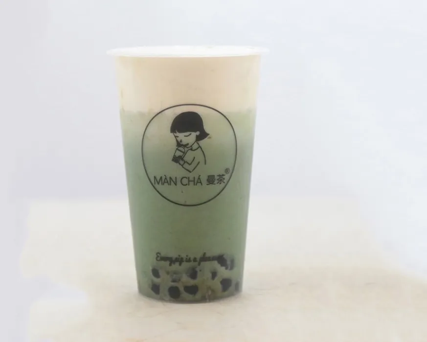 Uji Matcha Latte avec Cream Cheese