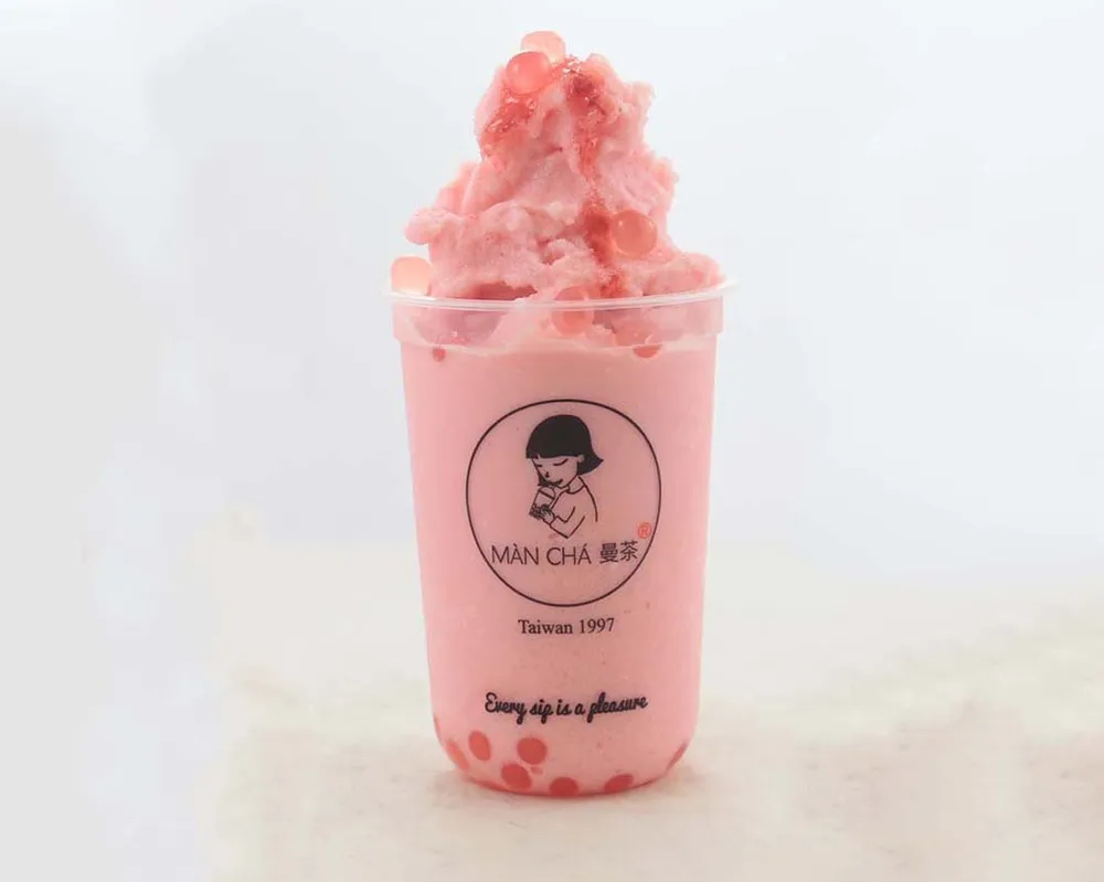 Frappé Fraise