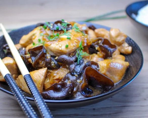 Poulet champignon noir 100g