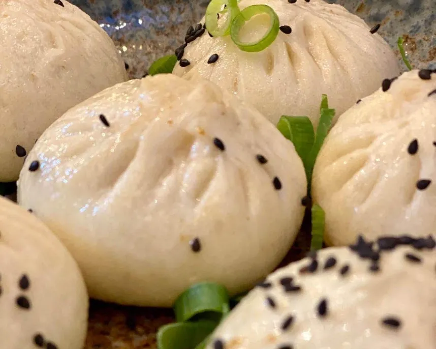 SHENG JIAN BAO VEGETARIEN 素菜生煎包 X4