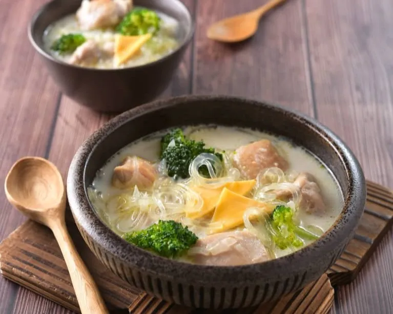 Nouilles soupe au poulet
