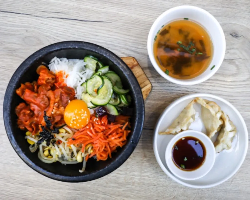 Menu Bibimbap