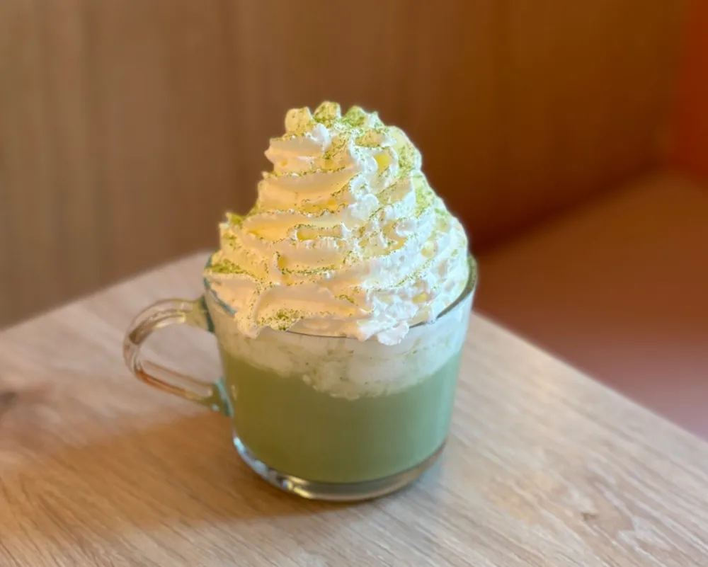 Matcha latte Viennois