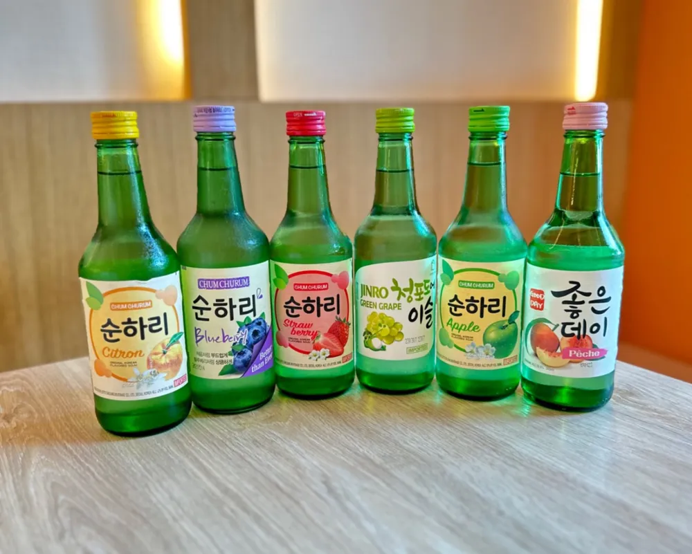 Soju aromatise