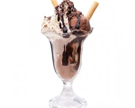 Café ou chocolat liégeois