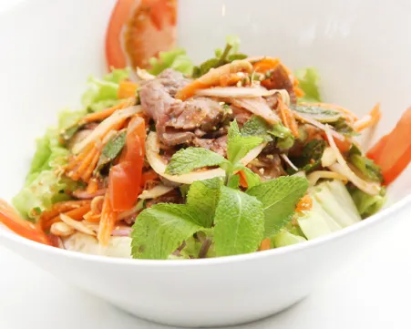S2 salade bœuf saté 