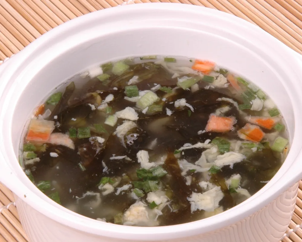 S2 Soupe d'algues aux œufs