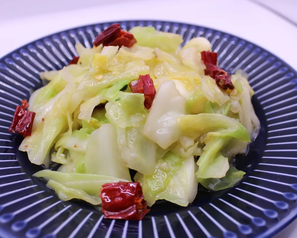 L5 Chou chinois sauté nature