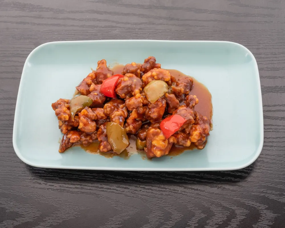 L22 Porc sauté à l'ail et au poivre