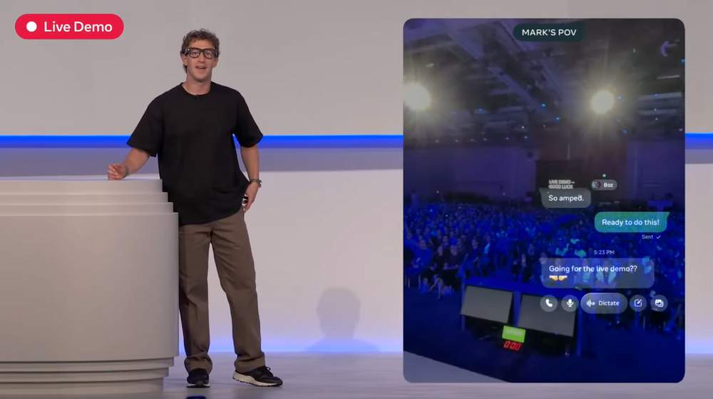 메타, Meta Connect 2025서 최신 'AI 스마트 글라스' 공개