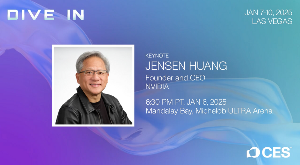 엔비디아 CEO 젠슨 황, CES 2025에서 AI 혁신 발표… 새로운 칩과 로봇 개발 플랫폼 공개