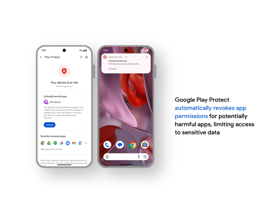 구글, 악성 앱 권한 차단 강화한 'Play Protect' 업데이트 발표