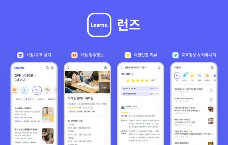 밍글랩, AI 기반 자녀 교육정보 통합 플랫폼 '런즈' 시드 투자 유치