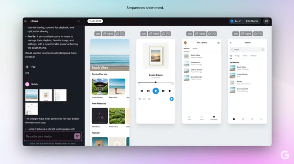 구글, UI 디자인 툴 Stitch(스티치) 공개