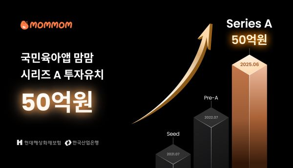육아 플랫폼 ‘맘맘’ 운영사 원더윅스컴퍼니, 시리즈 A 50억 투자 유치