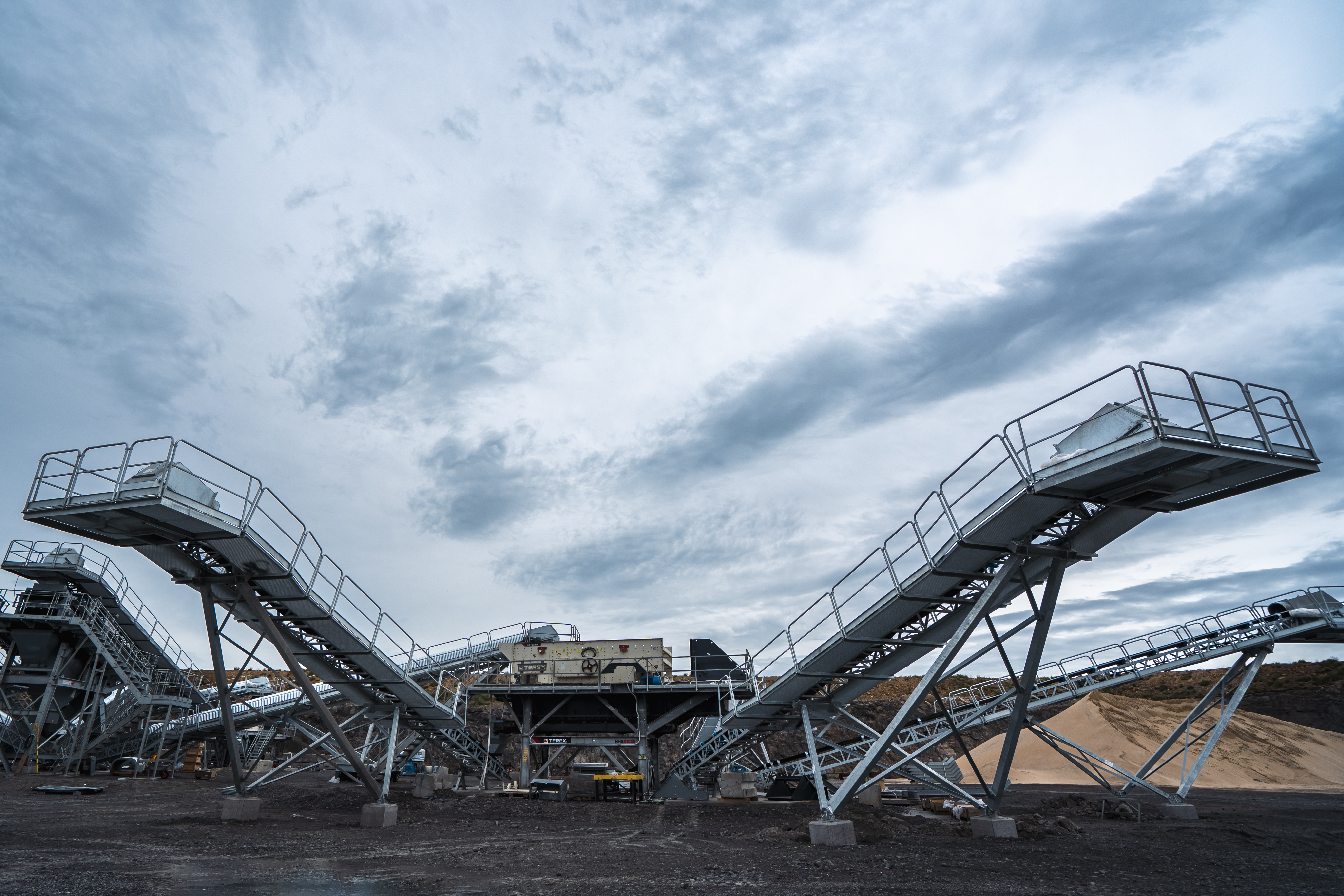 Malarflokkunar- og vinnslulína Björgunar